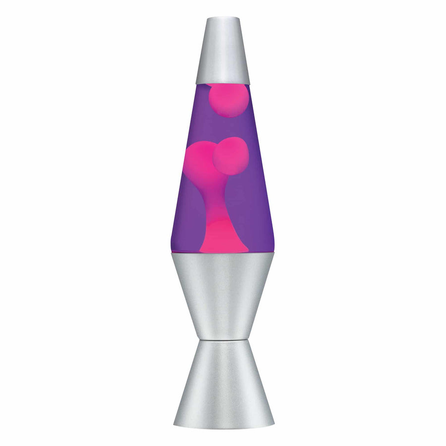14.5” LAMP – PINK/PURPLE/SILVER K4