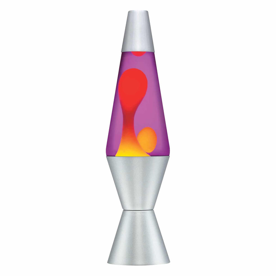 14.5” LAMP – YELLOW/PURPLE/SILVER D2